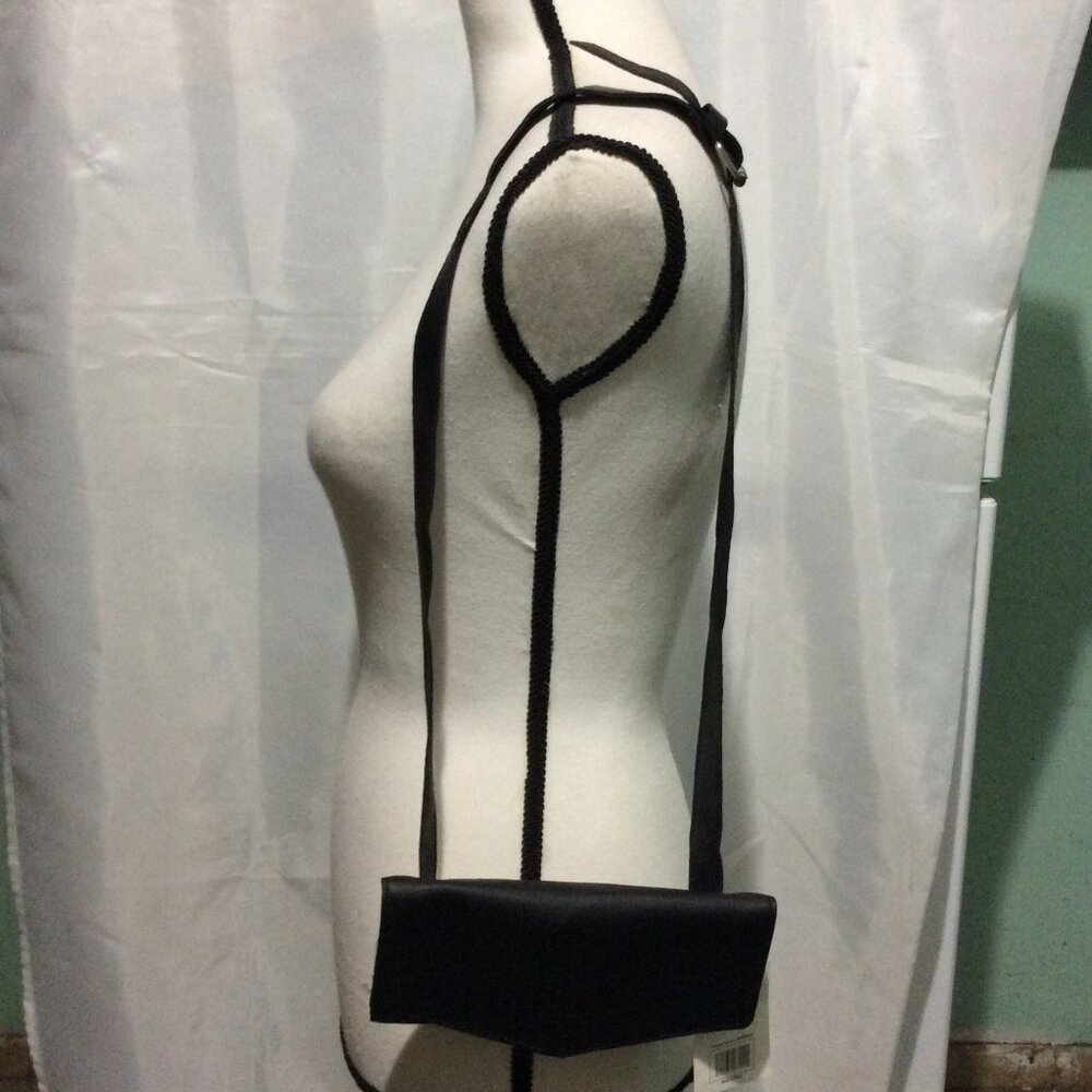 Black Shoulder Buckle Adjustable Strap Purse 5 Style NWT